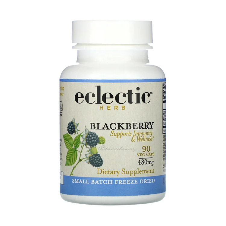 Eclectic Herb, Freeze-Dried, Blackberry, 480 mg, 90 Veg Caps (240 mg per Capsule)