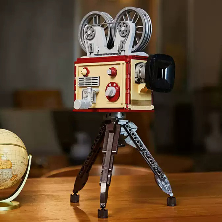 拼奇 復古放映機 收藏積木(85010)