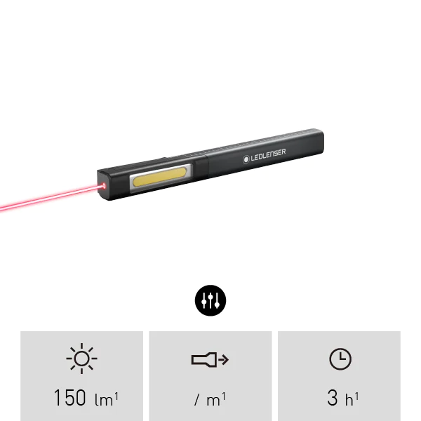 Ledlenser 工作燈連鐳射筆 iW2R.Laser