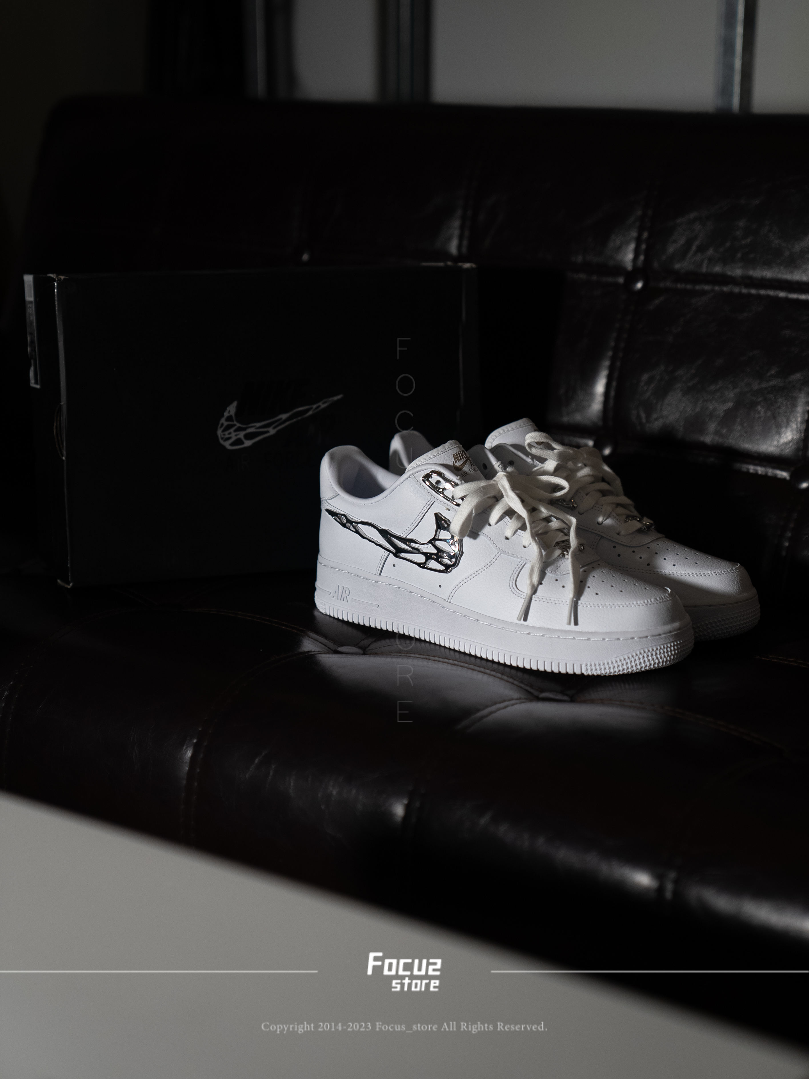 【Focus Store】預購 Nike Air Force 1 Low "Molten Metal" 熔解金屬 白色 FV3616-101