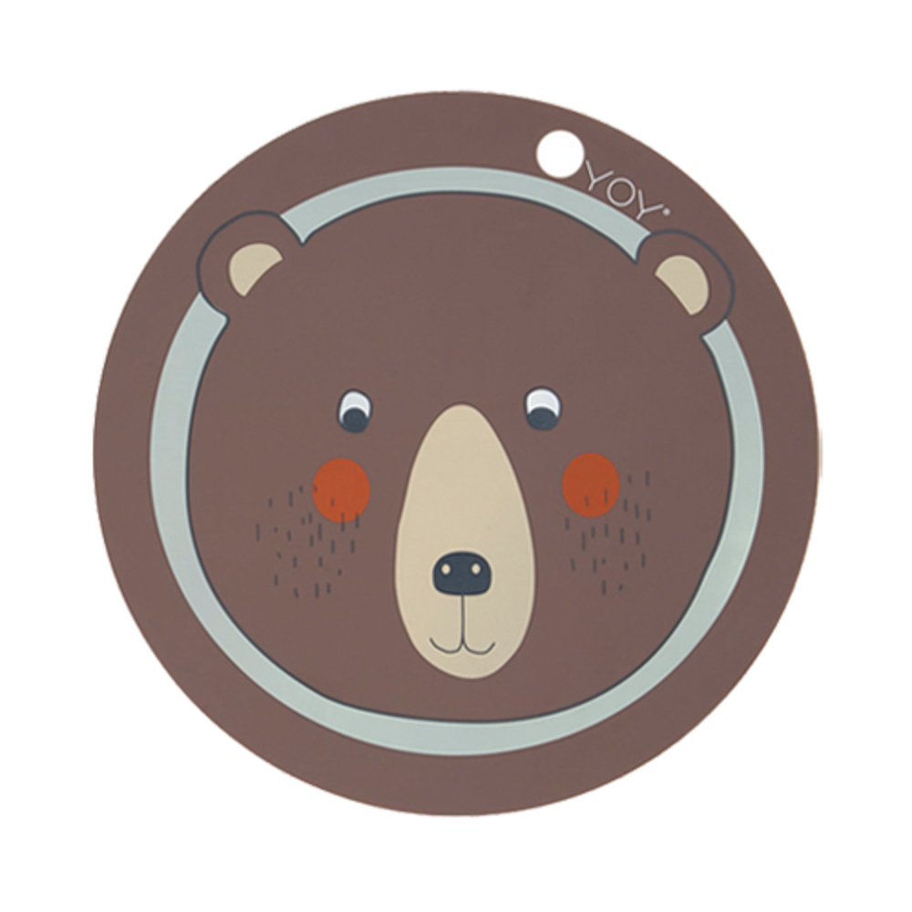 【福利品】OYOY  圓形矽膠餐墊