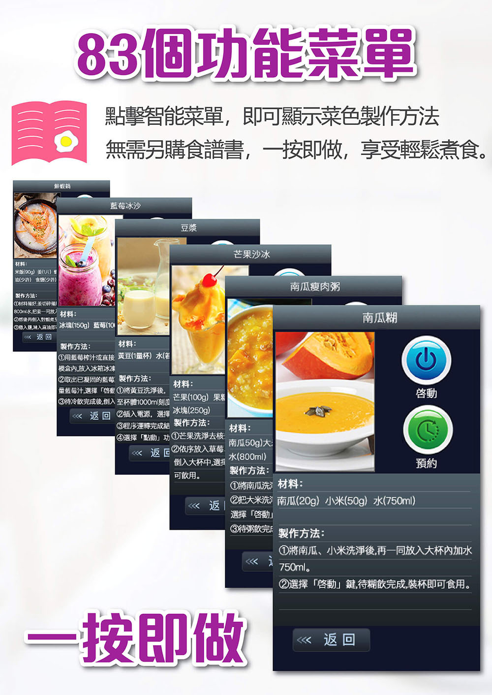 全能冷熱破壁養生機 PS810