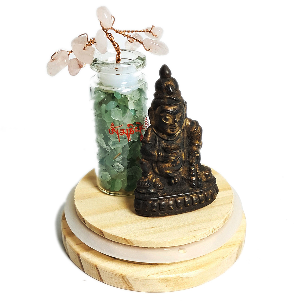 黑財神{鐵}5公分+發財樹【十方】152369