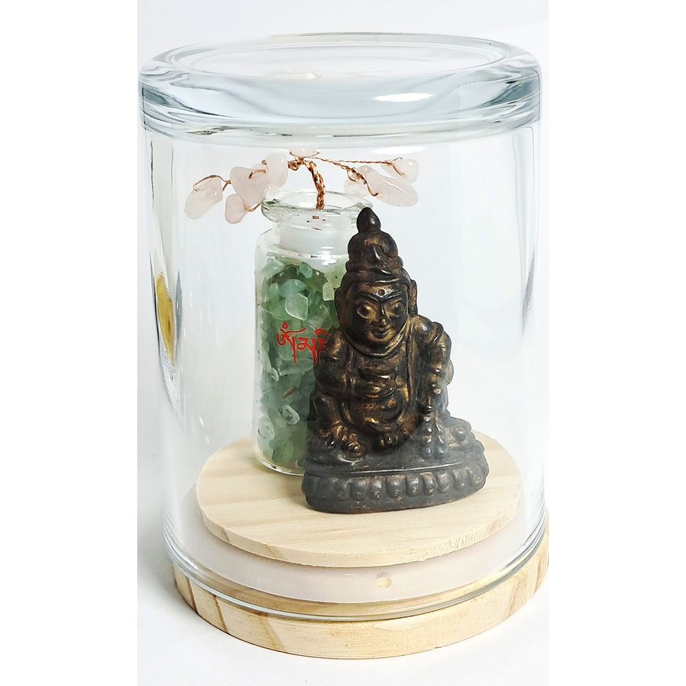 黑財神{鐵}5公分+發財樹【十方】152369