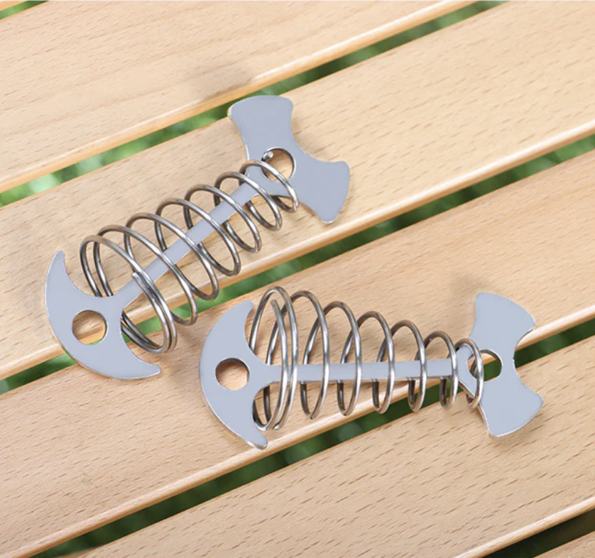 單支不鏽鋼魚骨釘 Fish Bone Pegs（適用於政府營地）