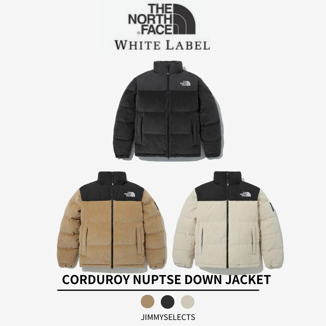 THE NORTH FACE 北臉 白標 CORDUROY NUPTSE 燈芯絨 羽絨 外套 NJ1DP55
