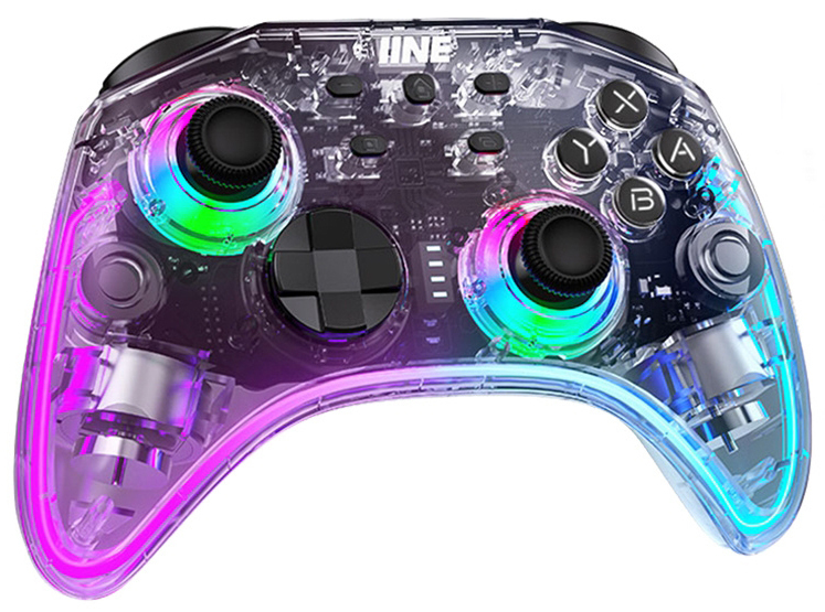 NS 良值 無線控制器 墨攻透明 L775