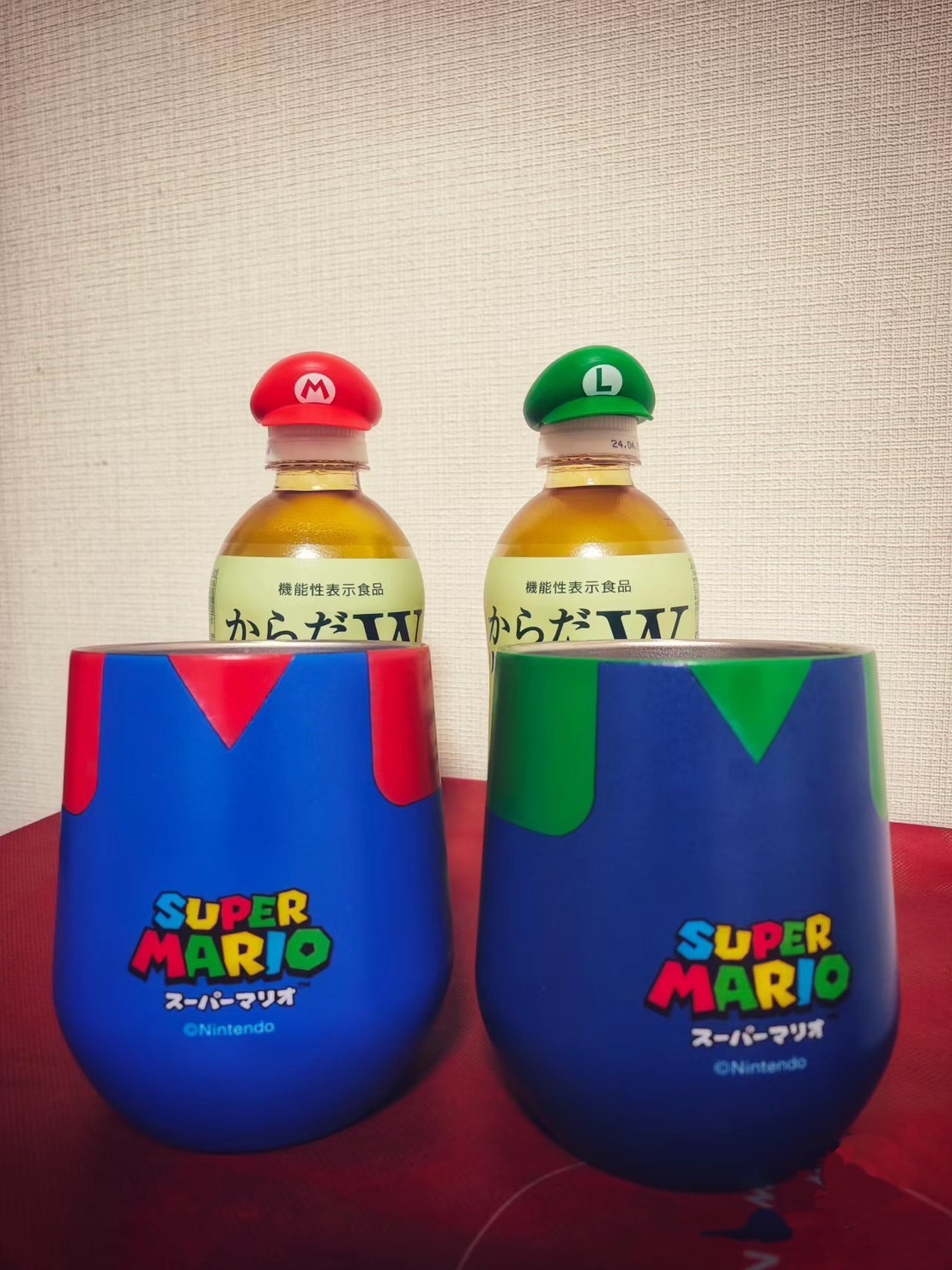 現貨  日本7-11期間限定  super mario 不鏽鋼保溫杯 杯子
