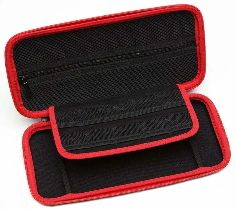 NS DOBE 主機硬殼包 紅黑 TNS-1130