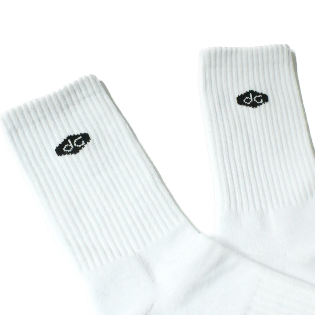 dG Logo Sock (白色)