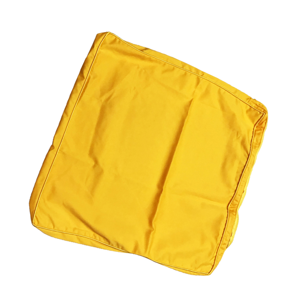 坐墊2呎布套(素面黃色)不含內裡【十方】150675
