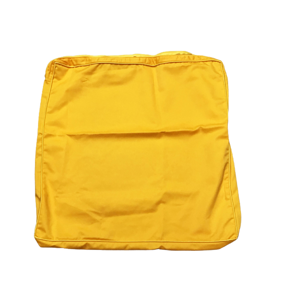 坐墊2呎布套(素面黃色)不含內裡【十方】150675