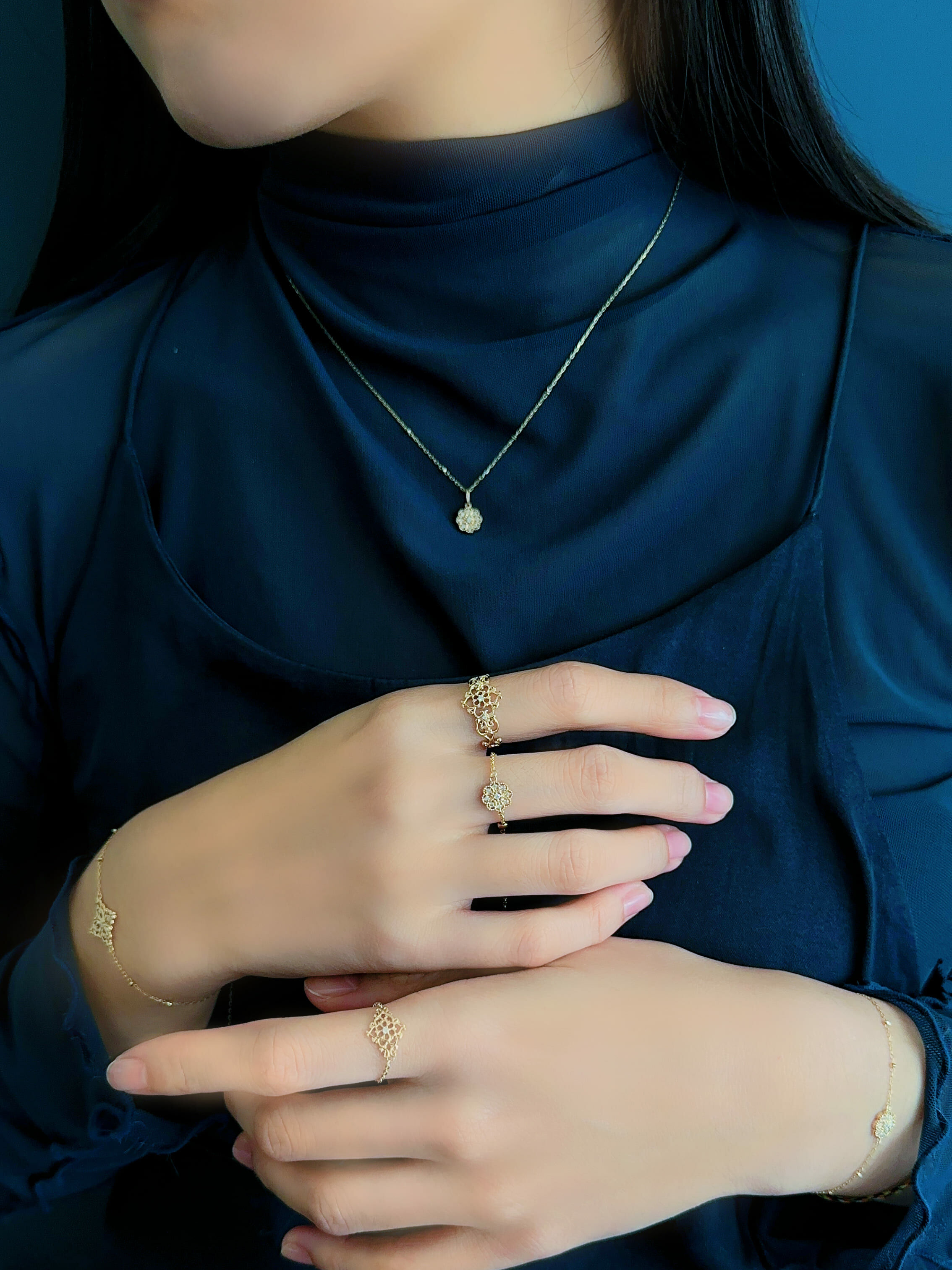 暮色—鑽石項鍊