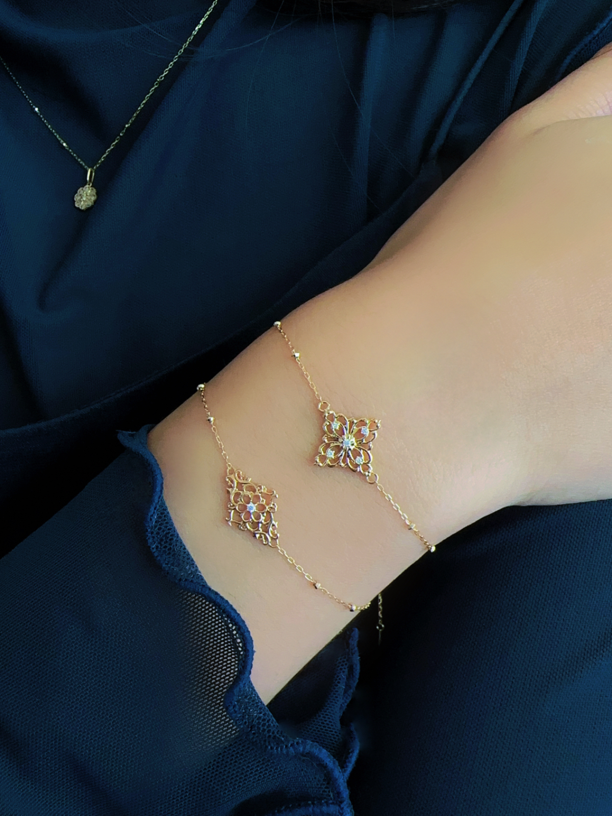 晨曦—鑽石手鍊