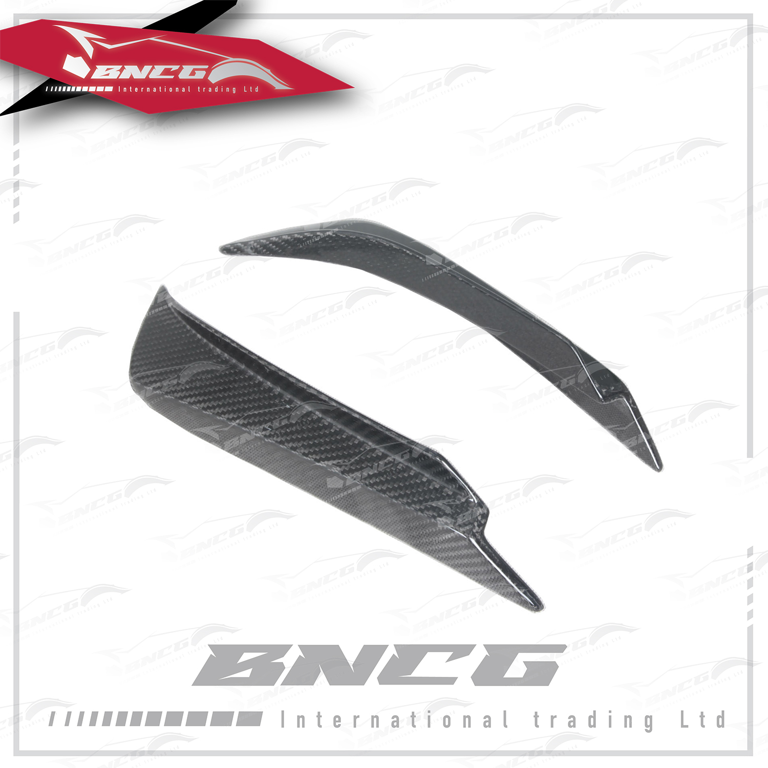 瑪莎拉蒂 Maserati MC20 改裝 卡夢 乾碳纖維 外觀件 空力套件 OD款 前保桿 風刀