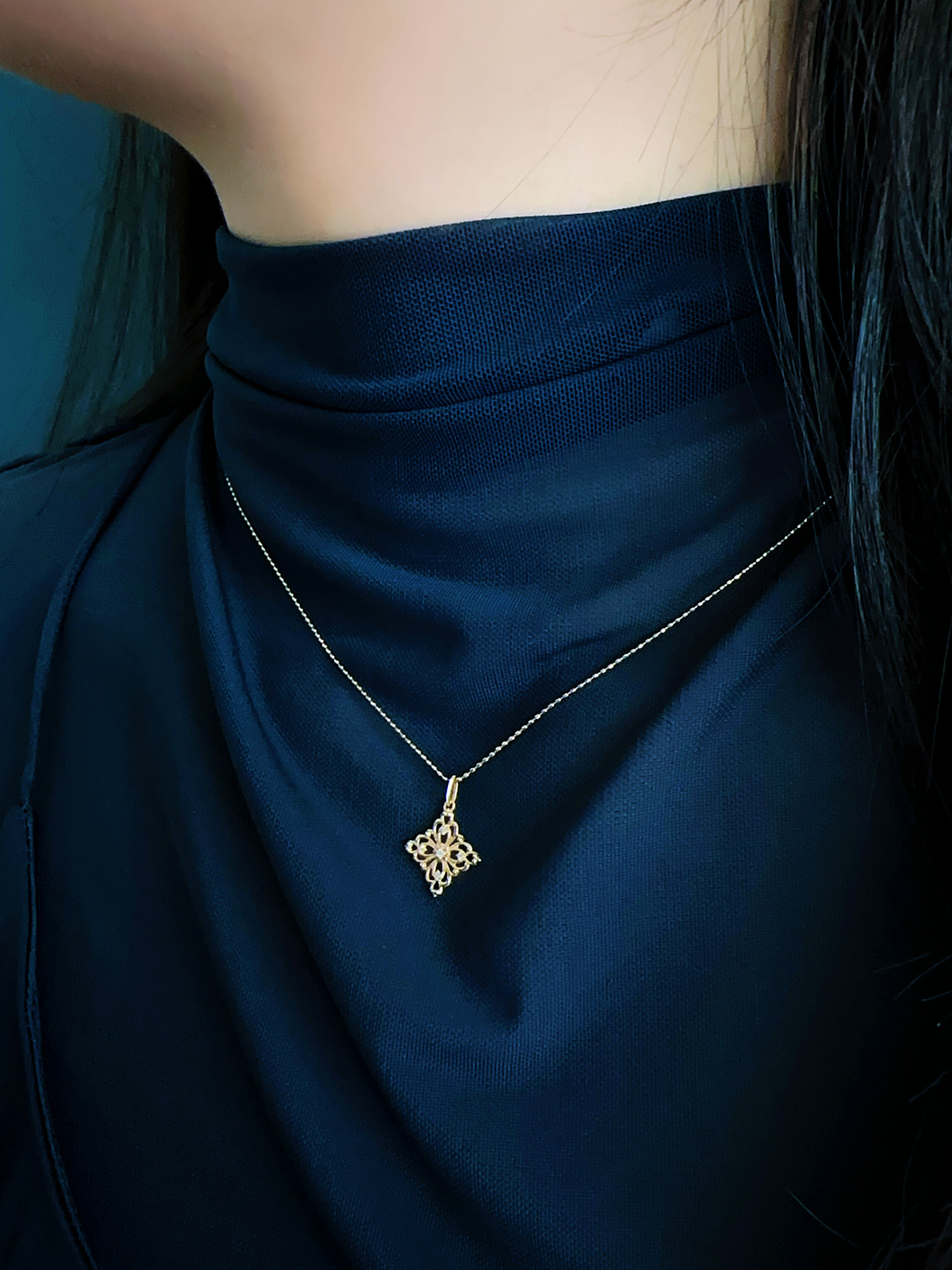 夜闌—鑽石墜子