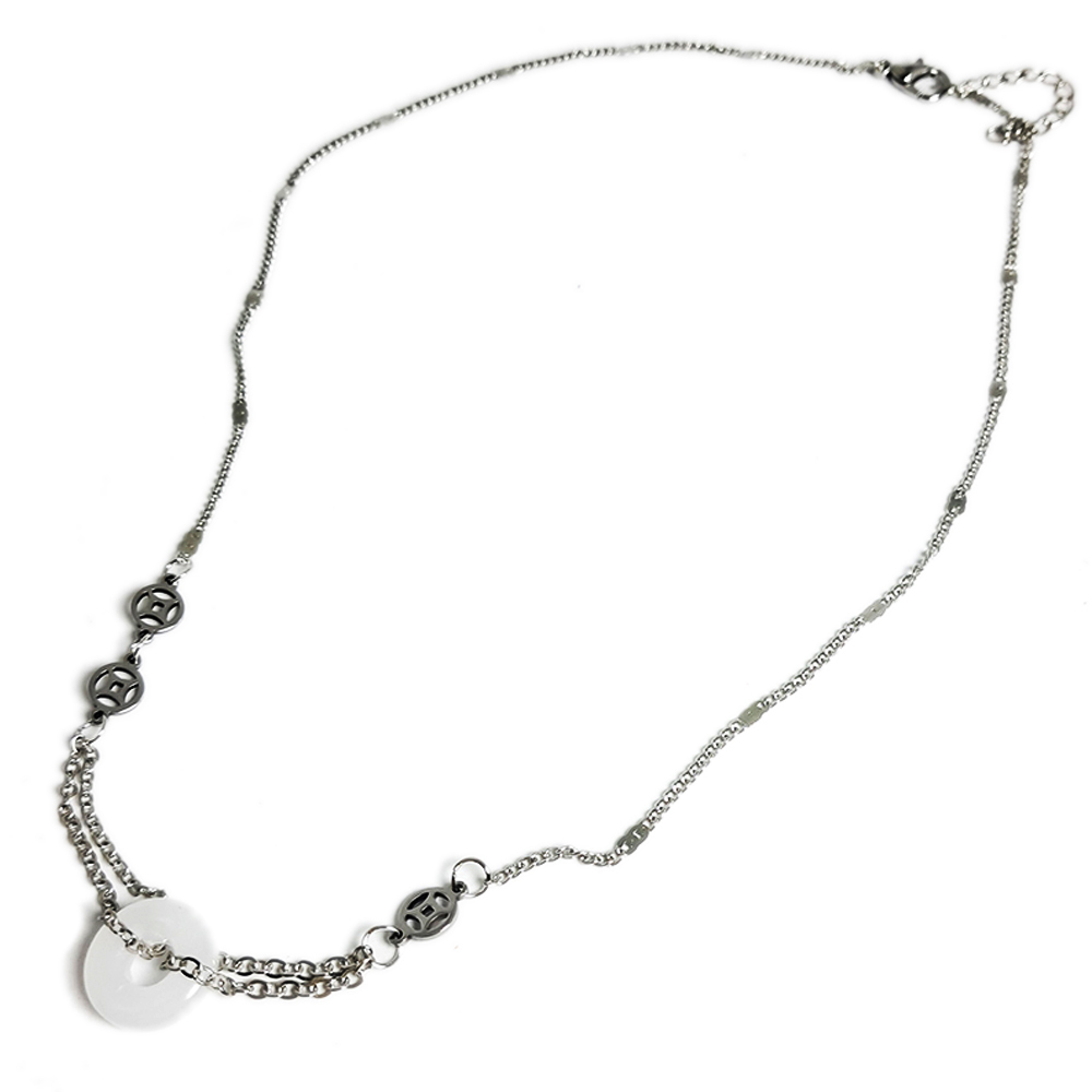 平安扣 古錢項鍊【十方】152634