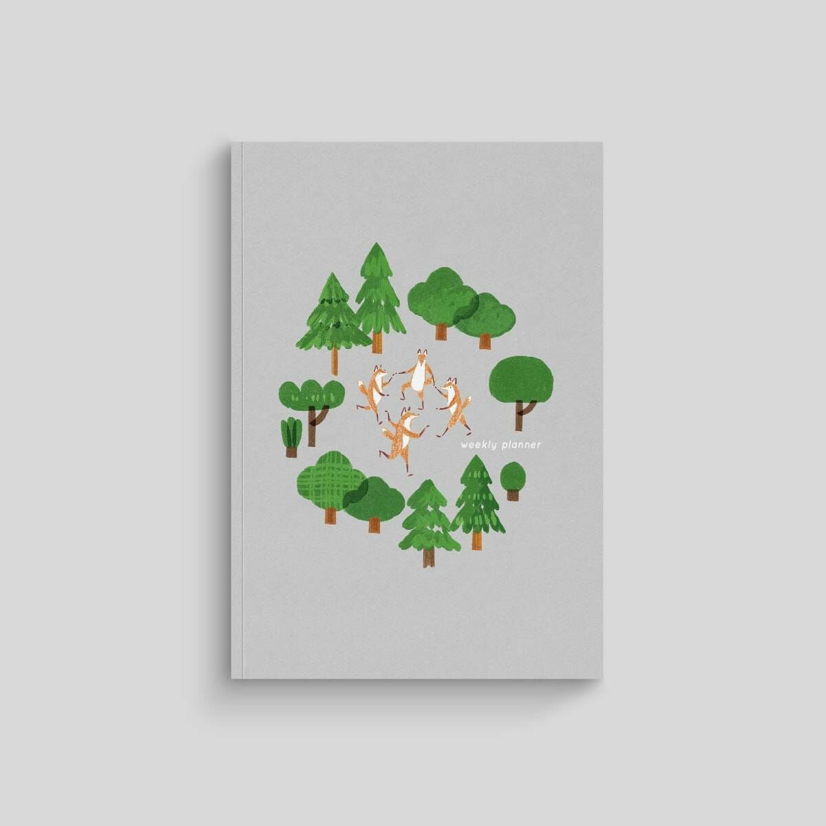 狐吉森森 小狐狸週計畫手帳 15weeks 萬年曆 ｜你好工作室 Reiko