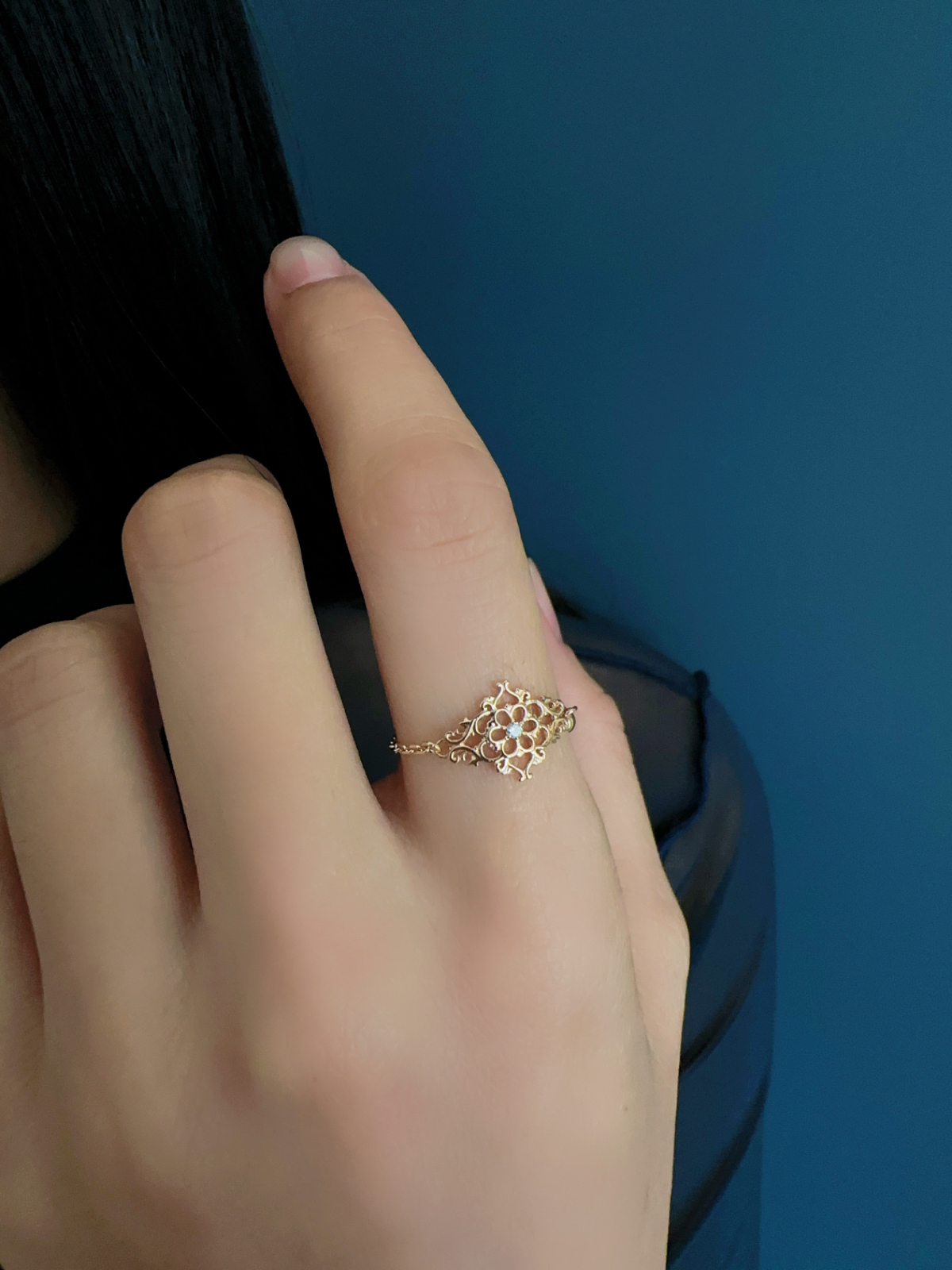 晨曦—鑽石鍊戒