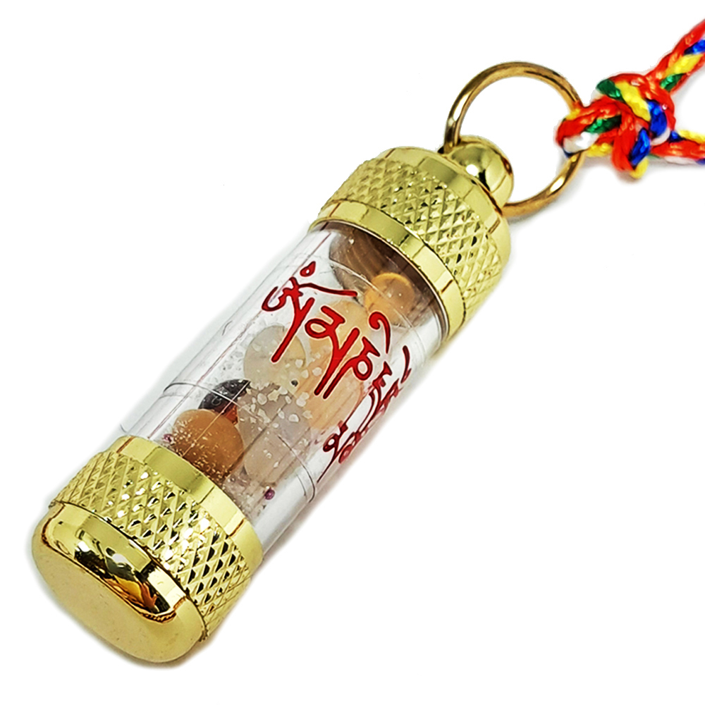 七彩金剛舍利&金鋼沙 項鍊【十方】152044