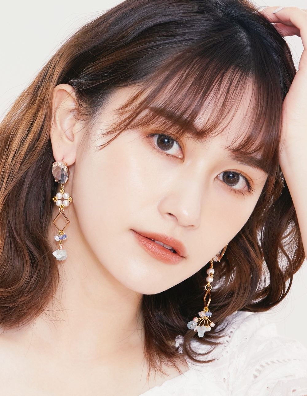 by mii✧折射彩貝光漾耳飾