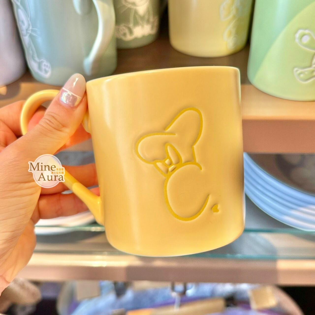 可琦安 餅乾 CookieAnn 白線描邊圖案 馬克杯 水杯 -香港迪士尼樂園