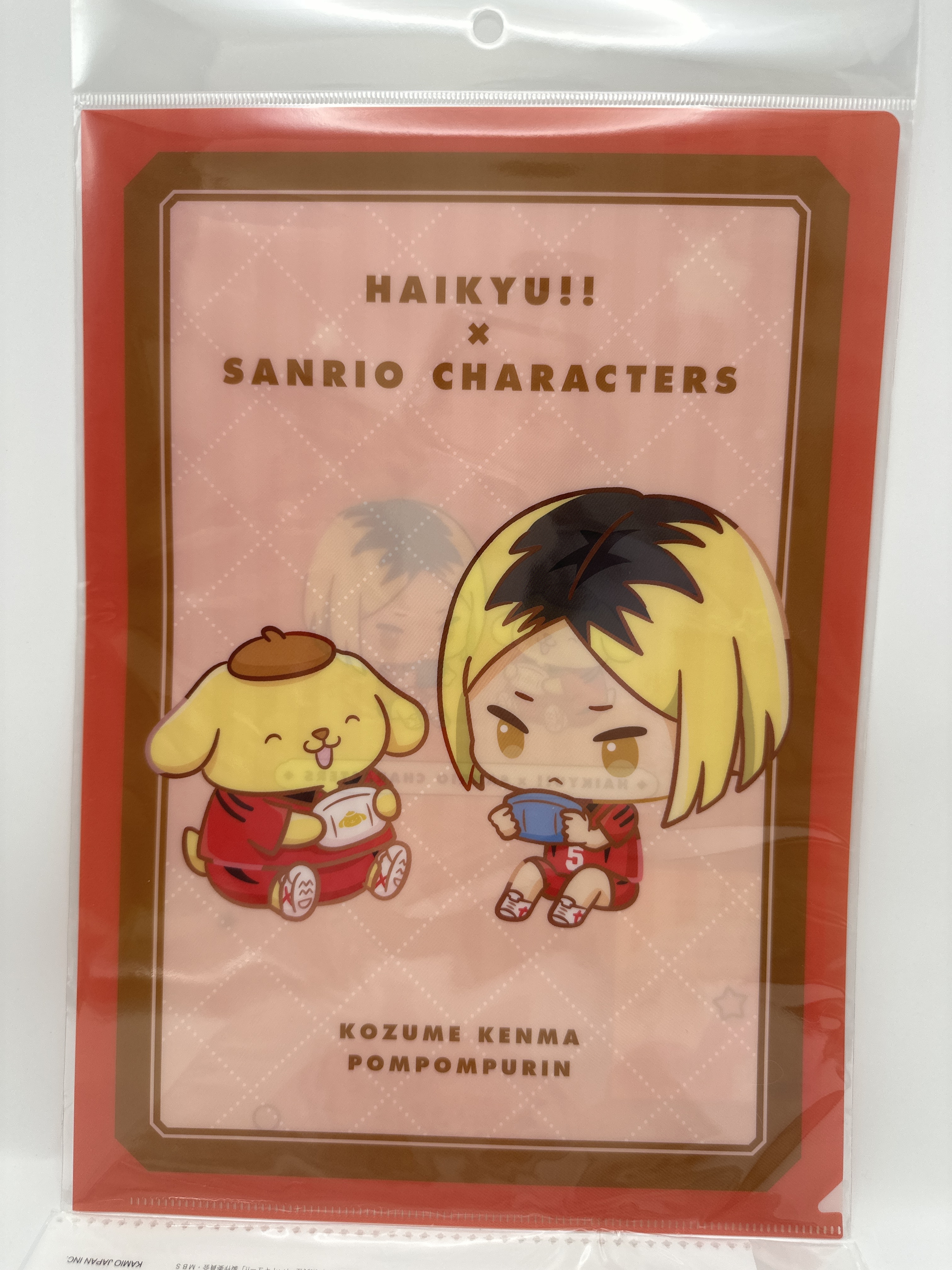 排球少年Sanrio 孤爪研磨 A4 File
