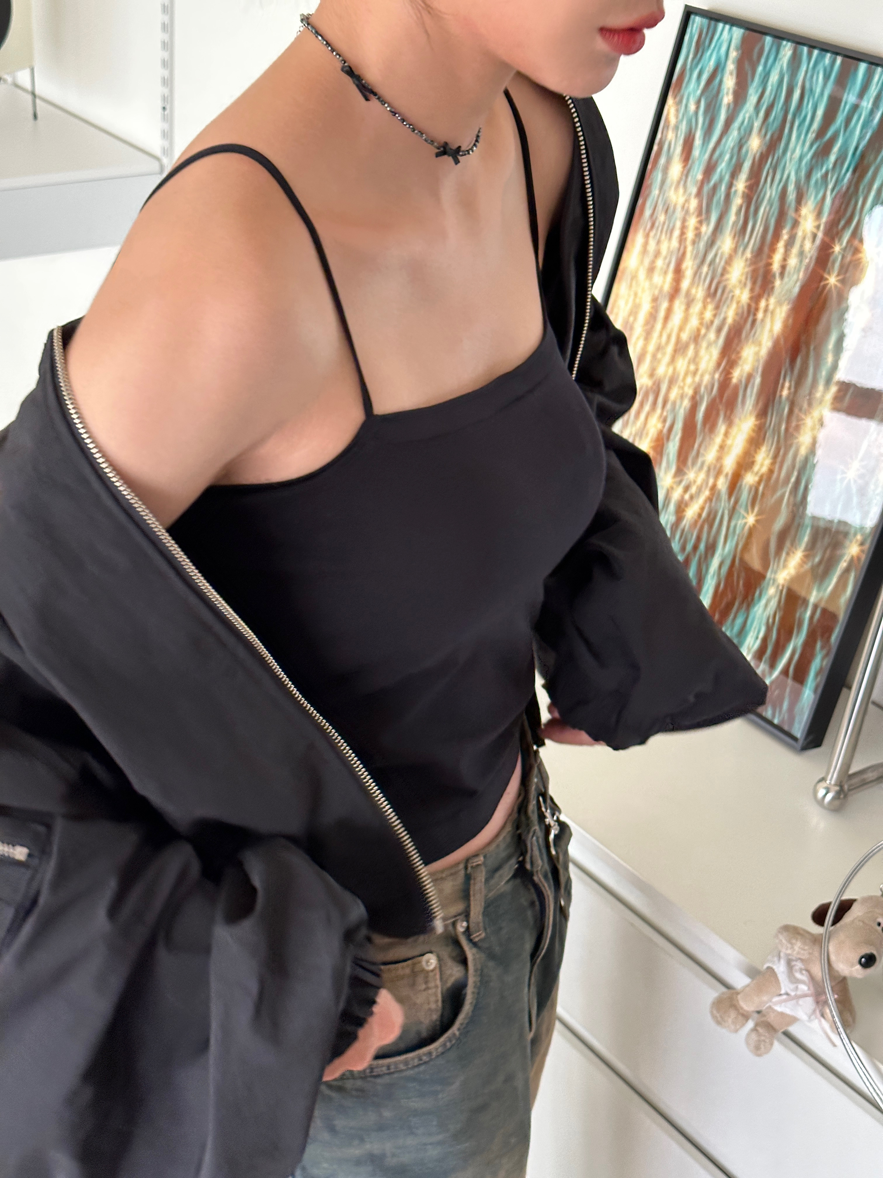 【現貨】R01 超讚平口 (黑)