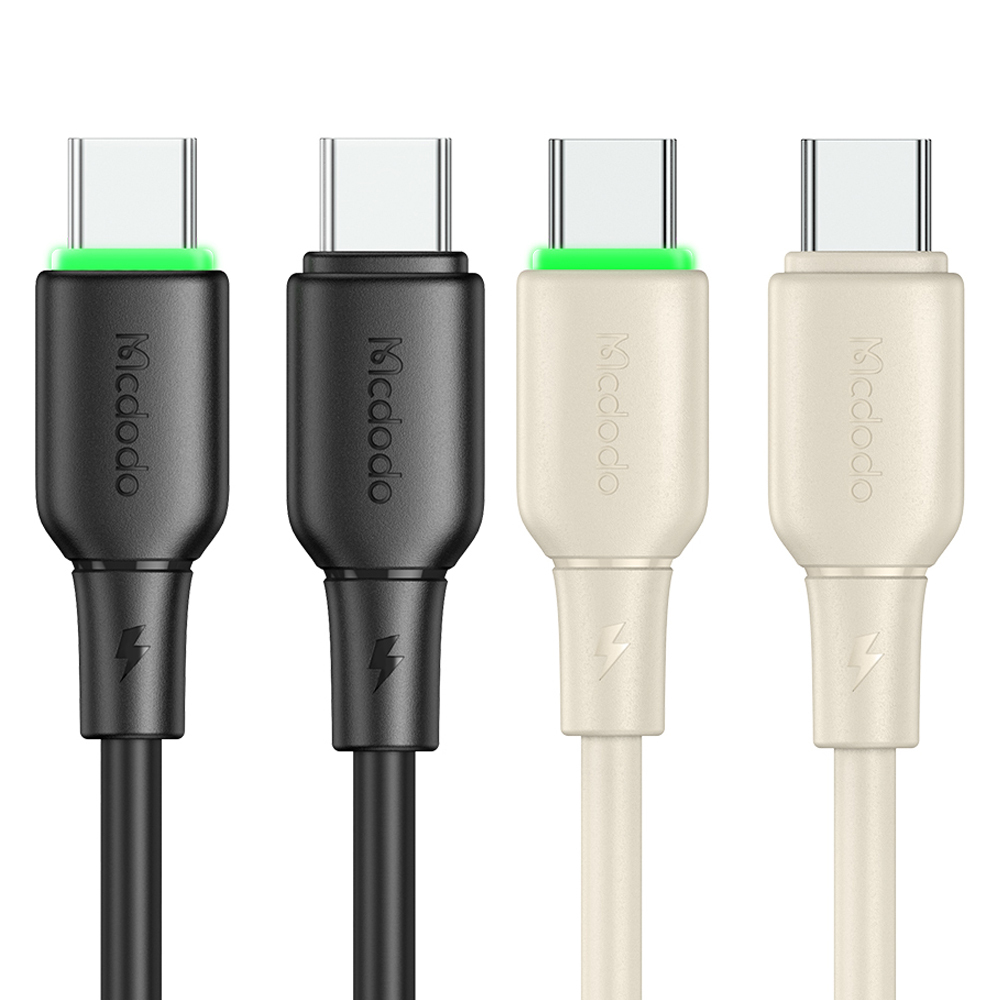 Mcdodo 麥多多 雙Type-C/PD充電線傳輸線快充線閃充線 液態矽膠 親膚 1.2M