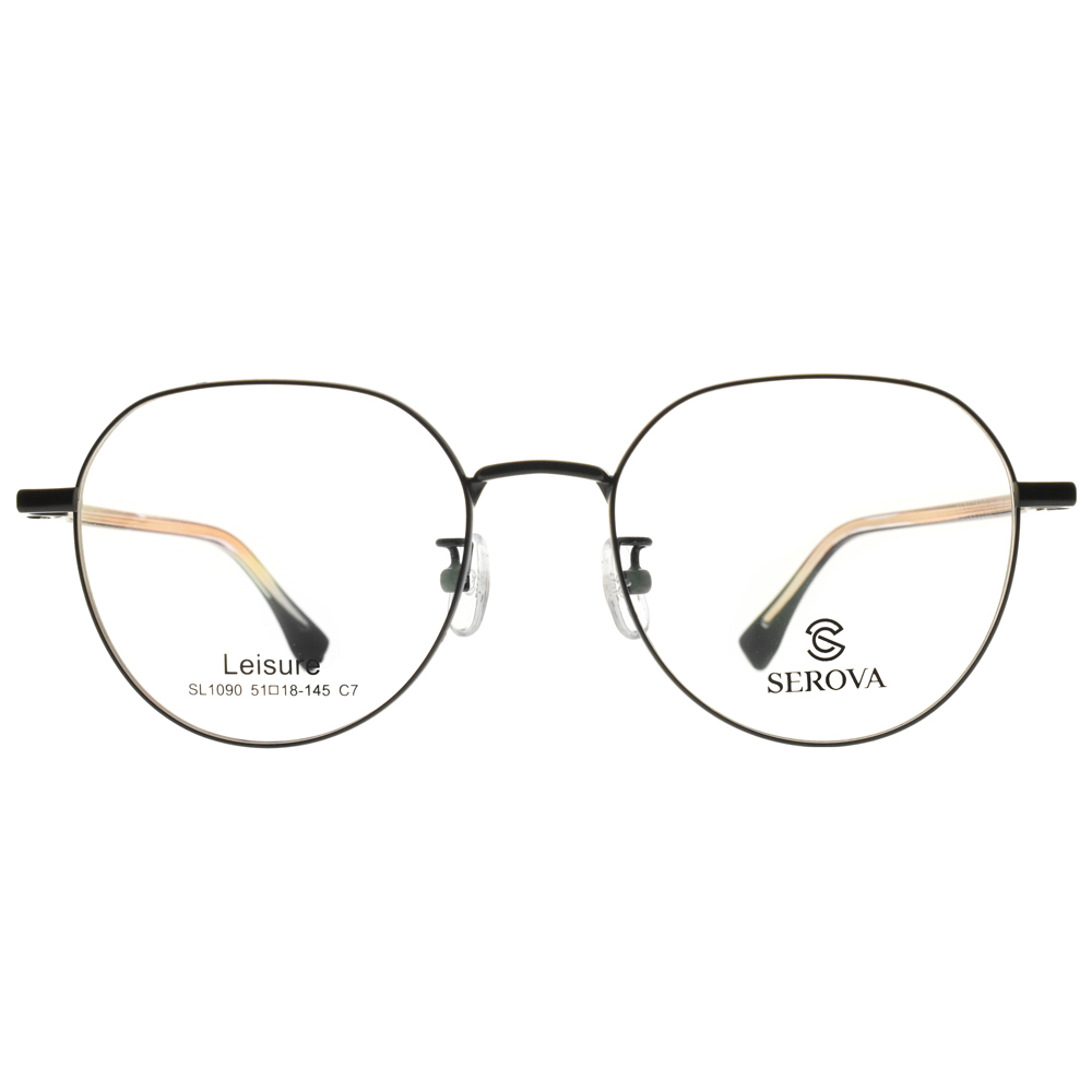 【SEROVA】SL1090 C7 簡約圓框光學眼鏡