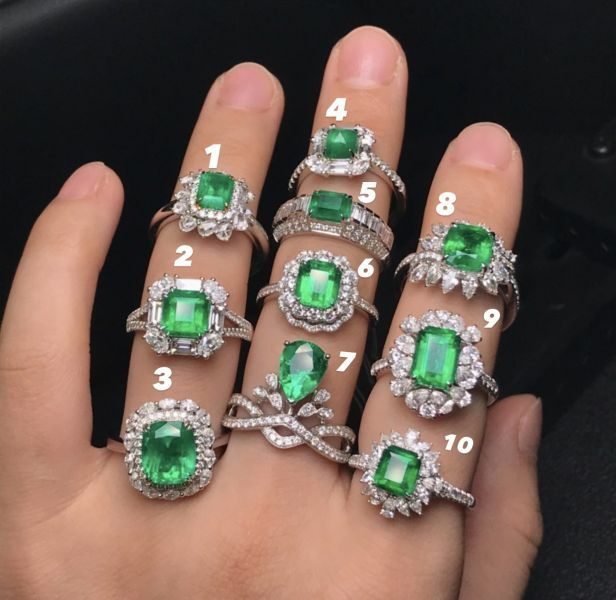 1ct  祖母綠成品