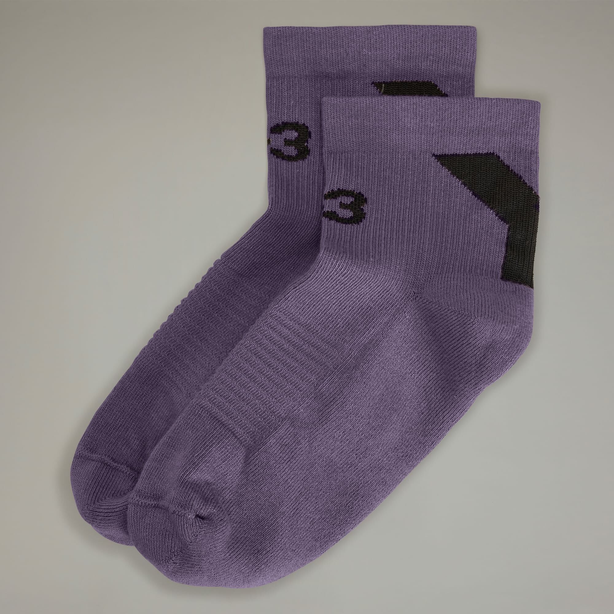 【 Y-3 SOCK LO 短襪 - 紫 】
