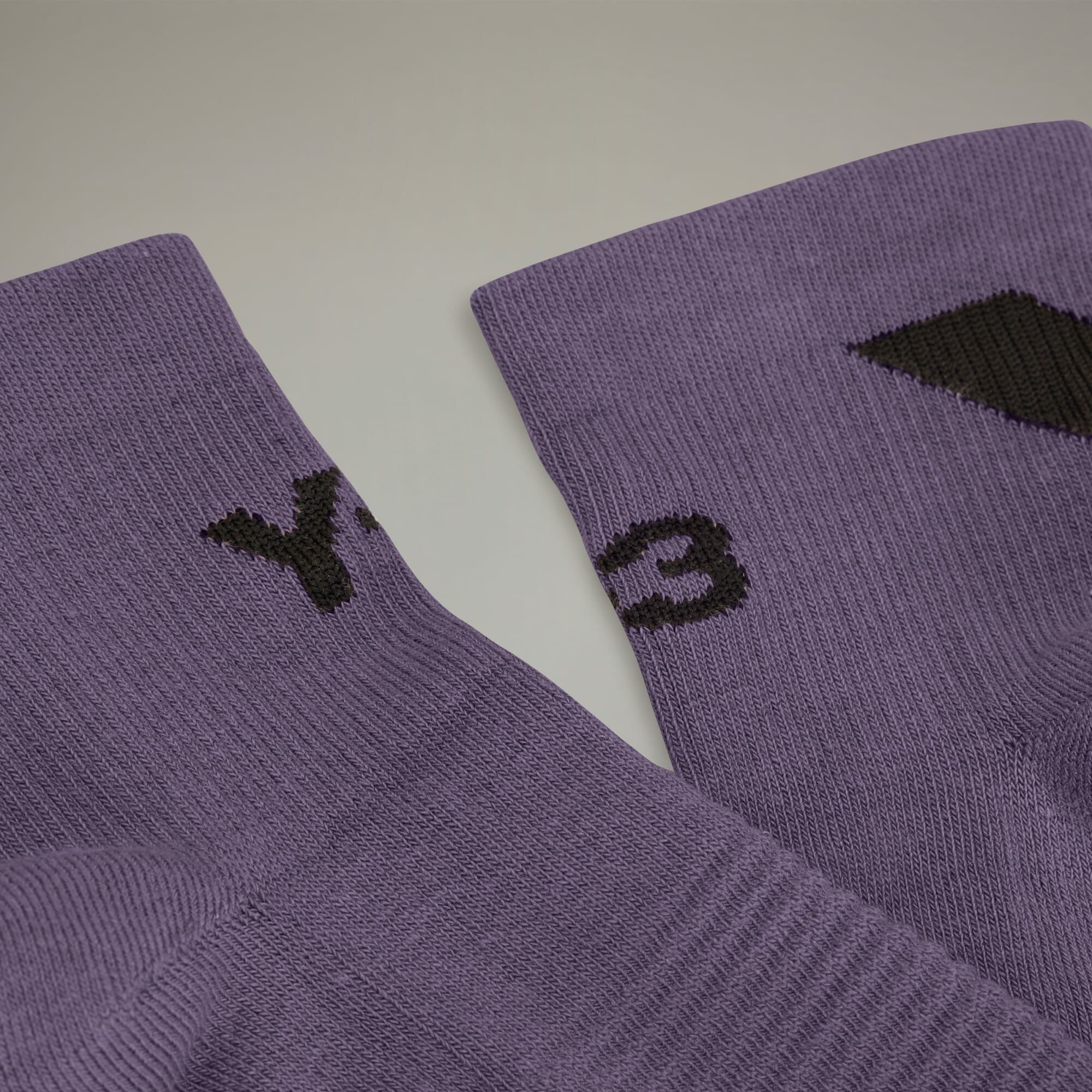 【 Y-3 SOCK LO 短襪 - 紫 】