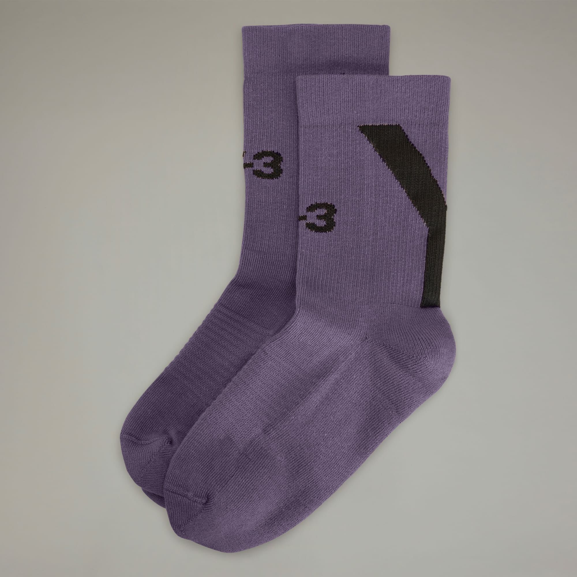 【 Y-3 SOCK HI 長襪 - 紫 】