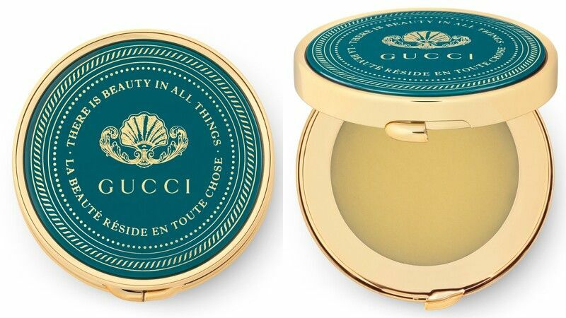 Gucci復古小綠罐植萃潤護膏潤唇膏