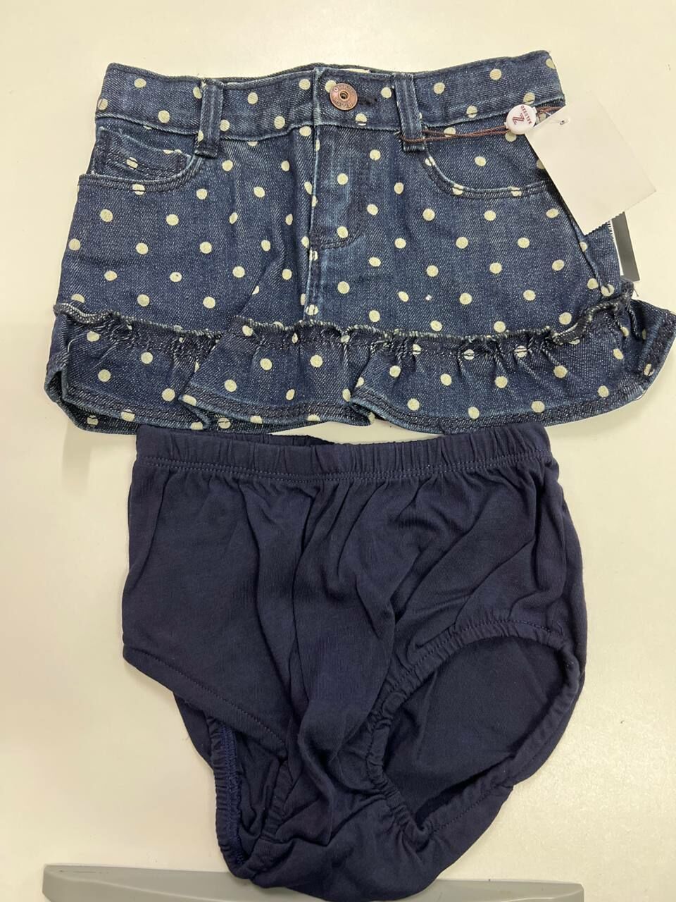 [S] OSHKOSH B’GOSH POLKA DOT SKIRT WITH HIGH WAISTED, 887044651388 [FINAL SALES] (SZZ281)