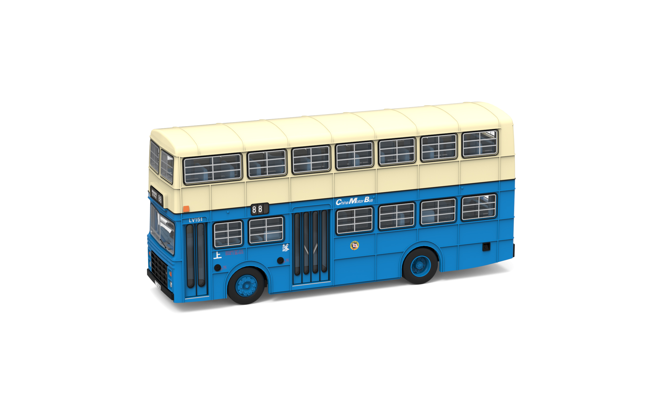 Tiny 城市 合金車仔 - 中巴利蘭勝利二型 - 都普 (88)