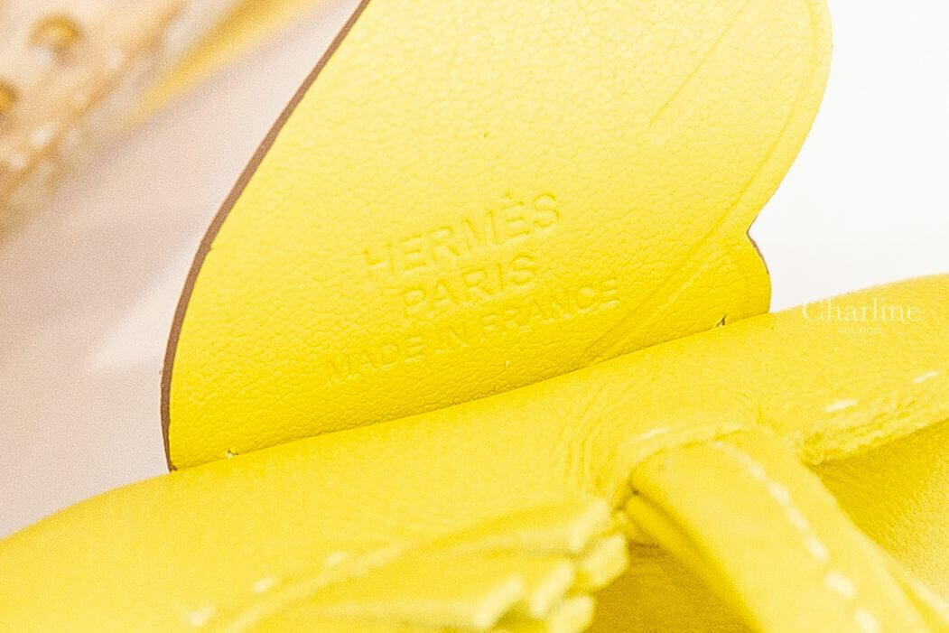 Hermès Rodeo PM Pegase 萊姆黃小型飛馬吊飾-Charline Boutique 精品代購