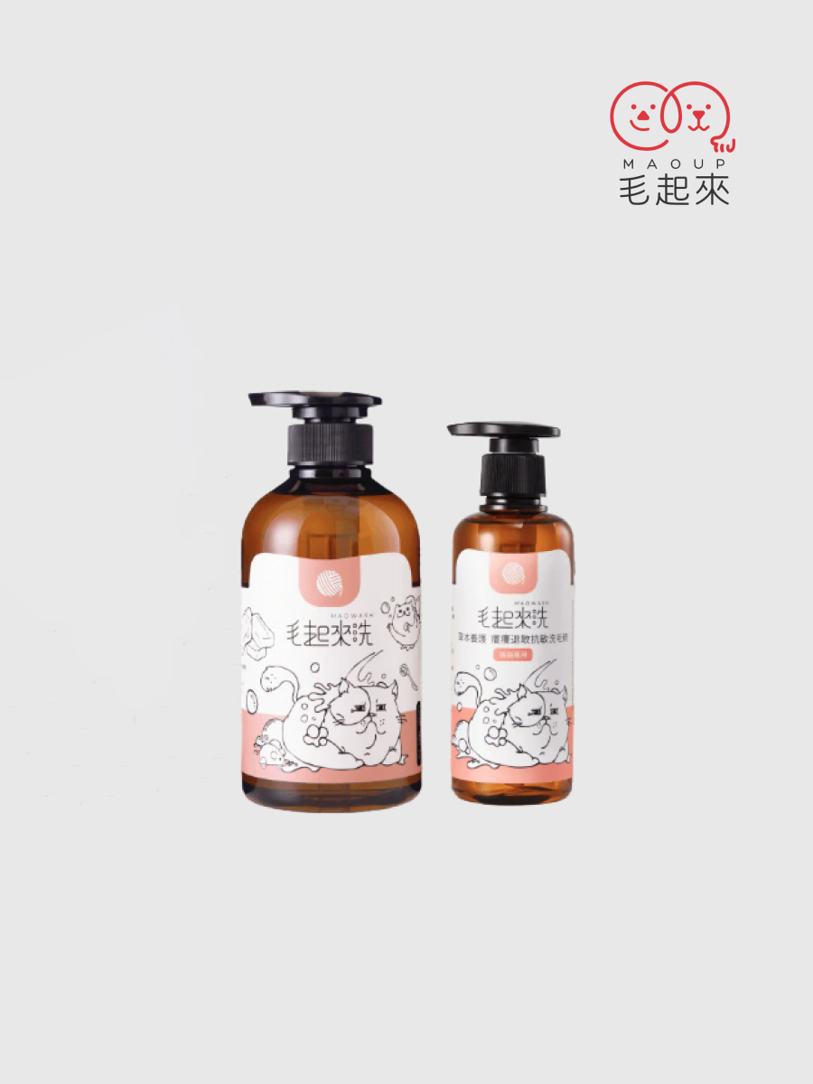 【毛起來】草本養護 癢癢退散洗毛精｜貓貓專用