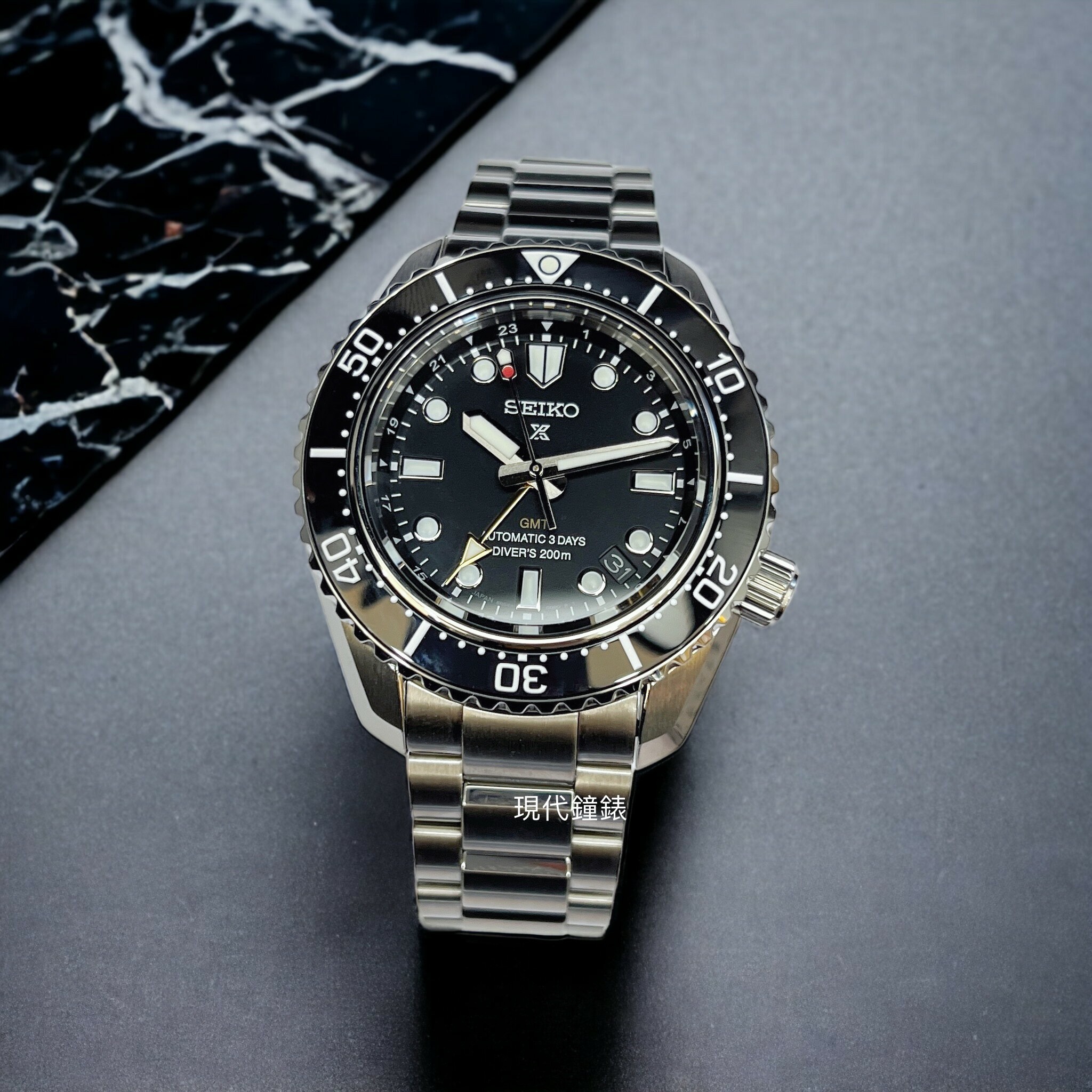 【SEIKO 精工】Prospex 全新三日鍊機械 GMT 潛水錶 6R54-00D0D 42mm  現代鐘錶