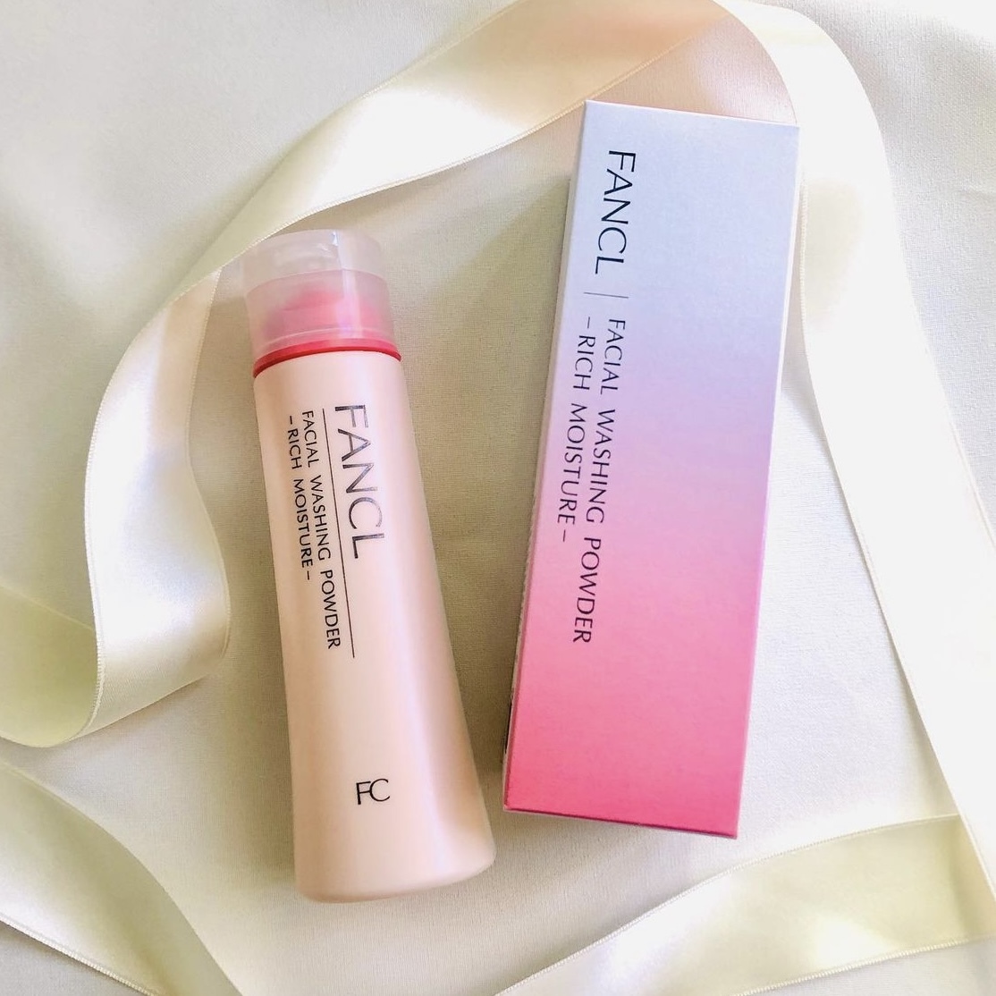 [限定] FANCL Facial Washing Powder Rich Moisture 秋冬膠原保濕潔面粉 50g