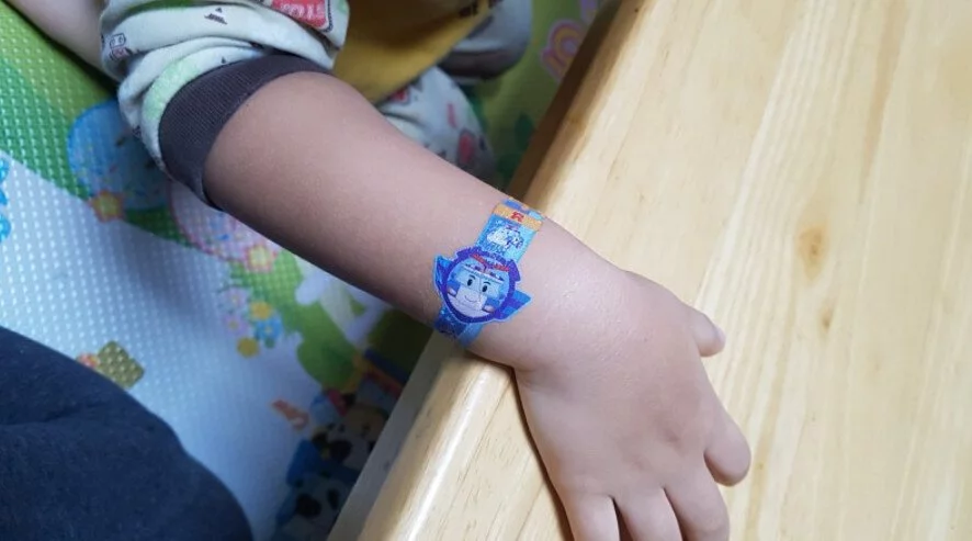 《 韓國 ROIBOOKS 》  安全無毒紋身貼（波力）