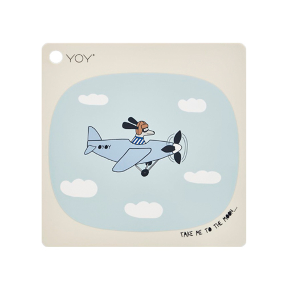 【福利品】OYOY 方形矽膠餐墊