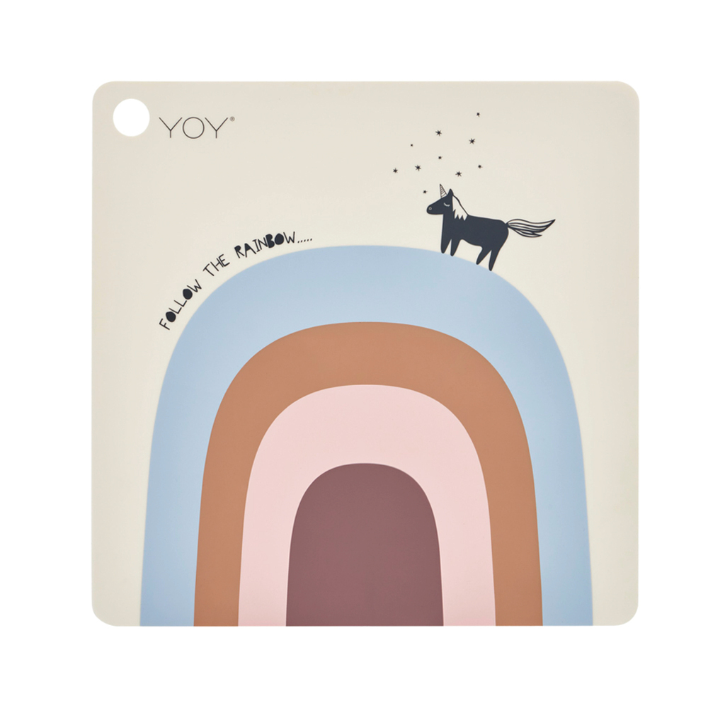 【福利品】OYOY 方形矽膠餐墊