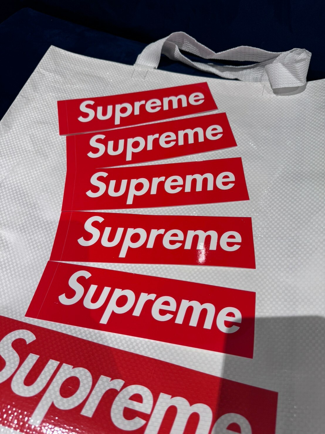 SUPREME 門店正品 Box Loge貼紙