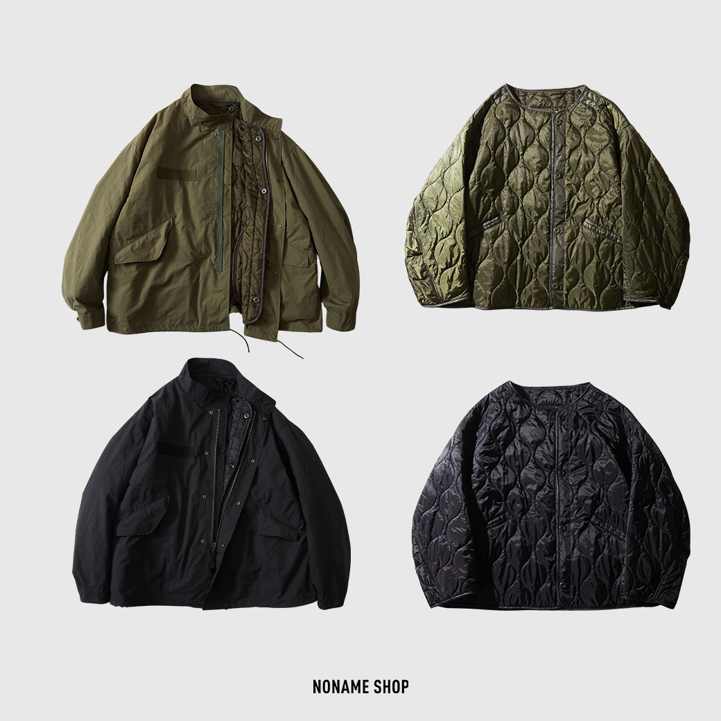 FREAK'S STORE M-65 3WAY 外套 菱格紋 兩件式 三種穿法 兩色 (男款)