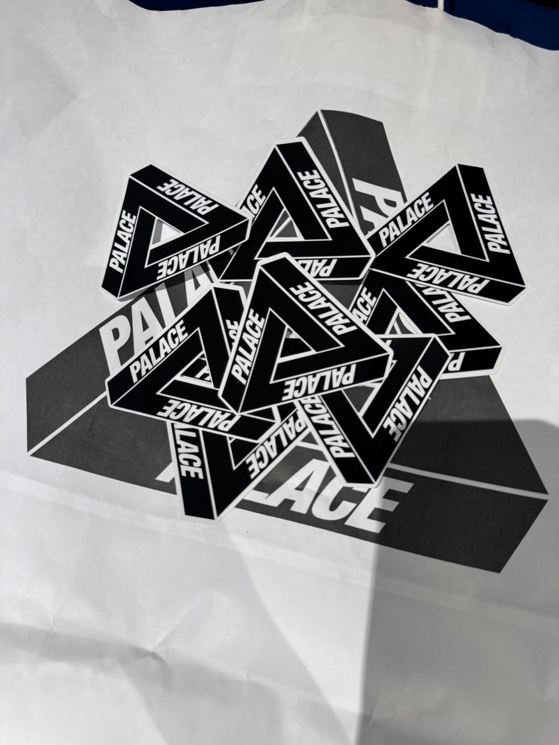 PALACE 門店正品 經典三角Logo貼紙