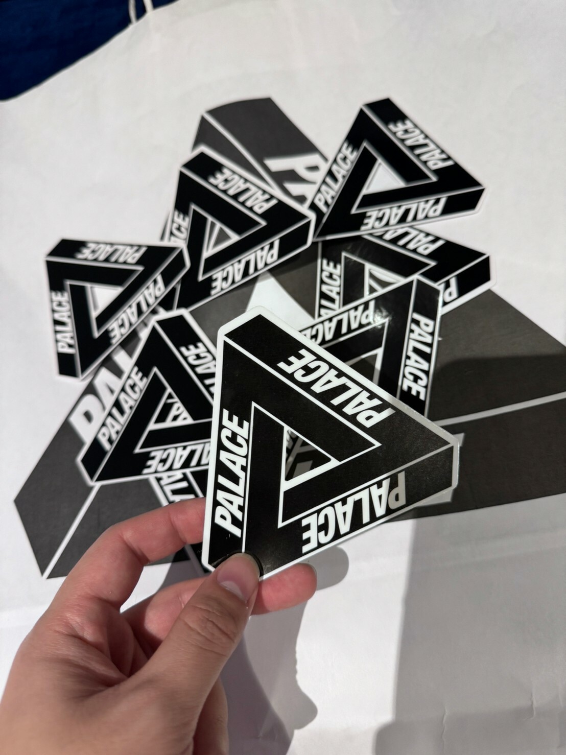 PALACE 門店正品 經典三角Logo貼紙