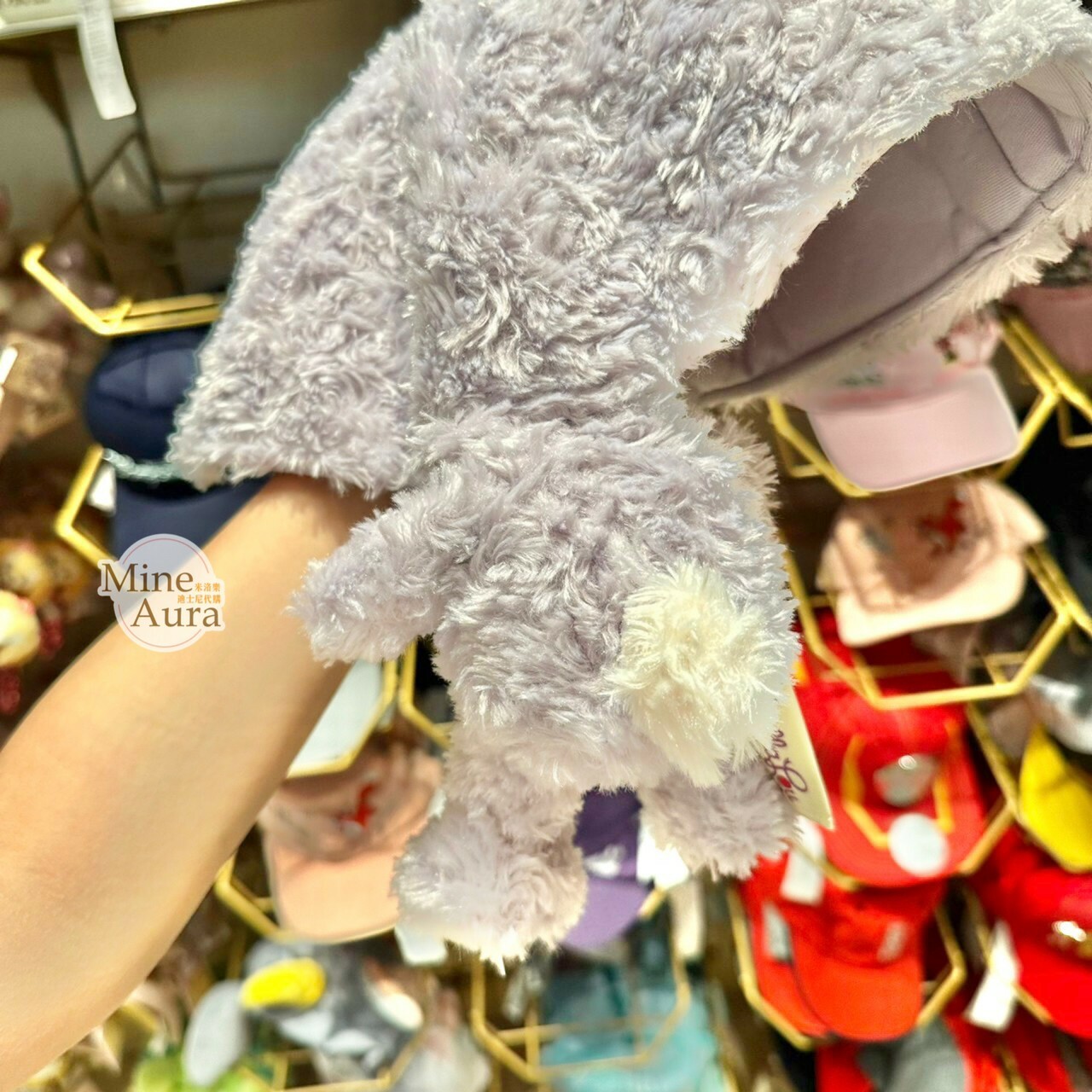 史黛拉露 星黛露 StellaLou 大頭小身體絨毛 造型帽 帽子 頭套 -香港迪士尼樂園