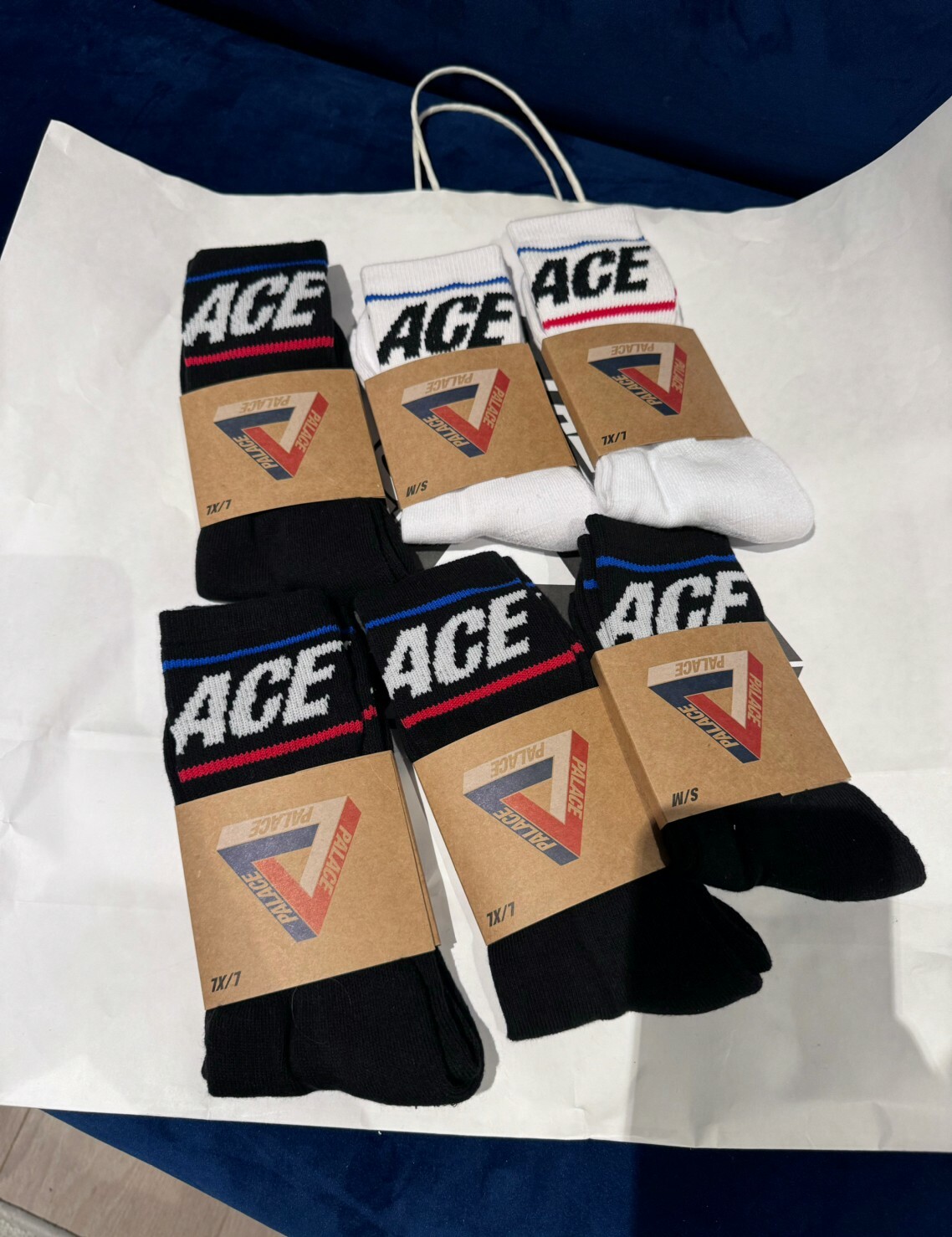 PALACE 經典款字體Logo 長襪